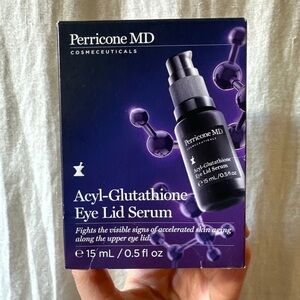 PERRICONE ACYL GLUTATHIONE EYE LID SERUM .5 OZ FULL SIZE -  NIB